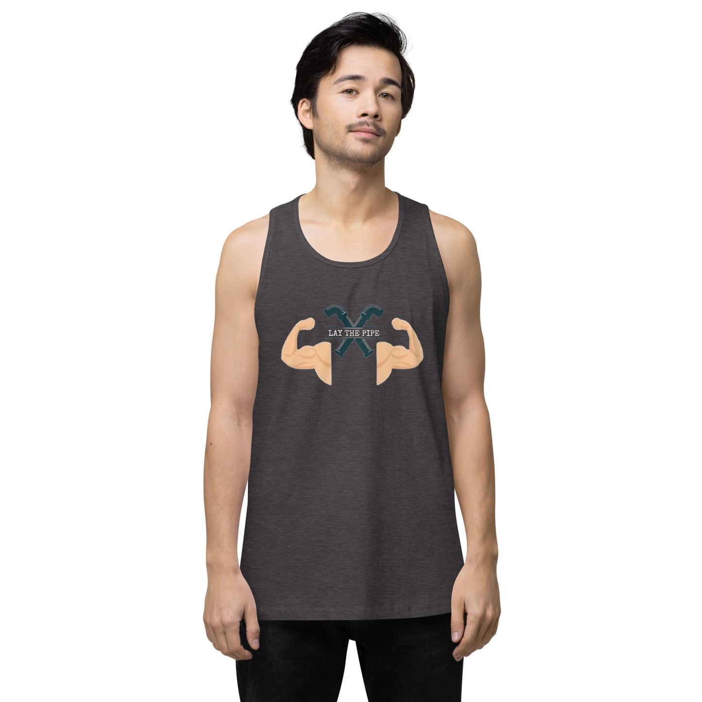 “LAY THE PIPE” Graphic Tank